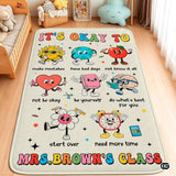 Custom Family Name Welcome Doormat for Front Door and Entryway
