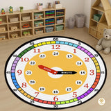 Custom Feelings Wheel Welcome Mat for Classroom and Office