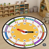 Custom Feelings Wheel Welcome Mat for Classroom and Office