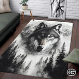 Custom Wolf Welcome Doormat for Home and Entryway - Wolf-ds17