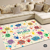 Custom Family Name Doormat with Monogram and House Address - The Future