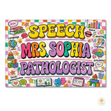Personalized Classroom Doormat with Custom Teacher Name