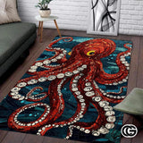 Custom Octopus Welcome Mat for Front Door and Entryway