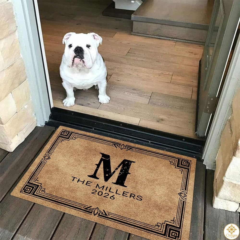 Custom Monogram Doormat