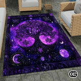 Custom Tree of Life Doormat with Celtic Pattern and Non Slip Backing