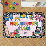 Custom Composition Notebook Classroom Rug for Kids - Clipboard Style / 2' x 3' (Rectangular)