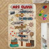 Custom Welcome Doormat with Family Name and Address