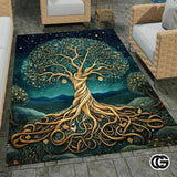 Custom Tree of Life Welcome Mat for Living Room and Bedroom - Tree-ds02