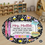 Custom Notebook Welcome Mat for Classroom and Kids Room
