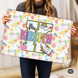 Custom Teacher Doormat with Personalized Name and Classroom Theme