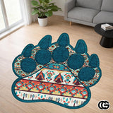 Custom Bear Paw Welcome Mat with Non Slip Backing - A1