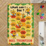 Custom Composition Notebook Welcome Mat with Teacher Name