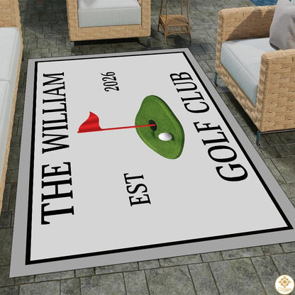 Custom Golf Area Rug