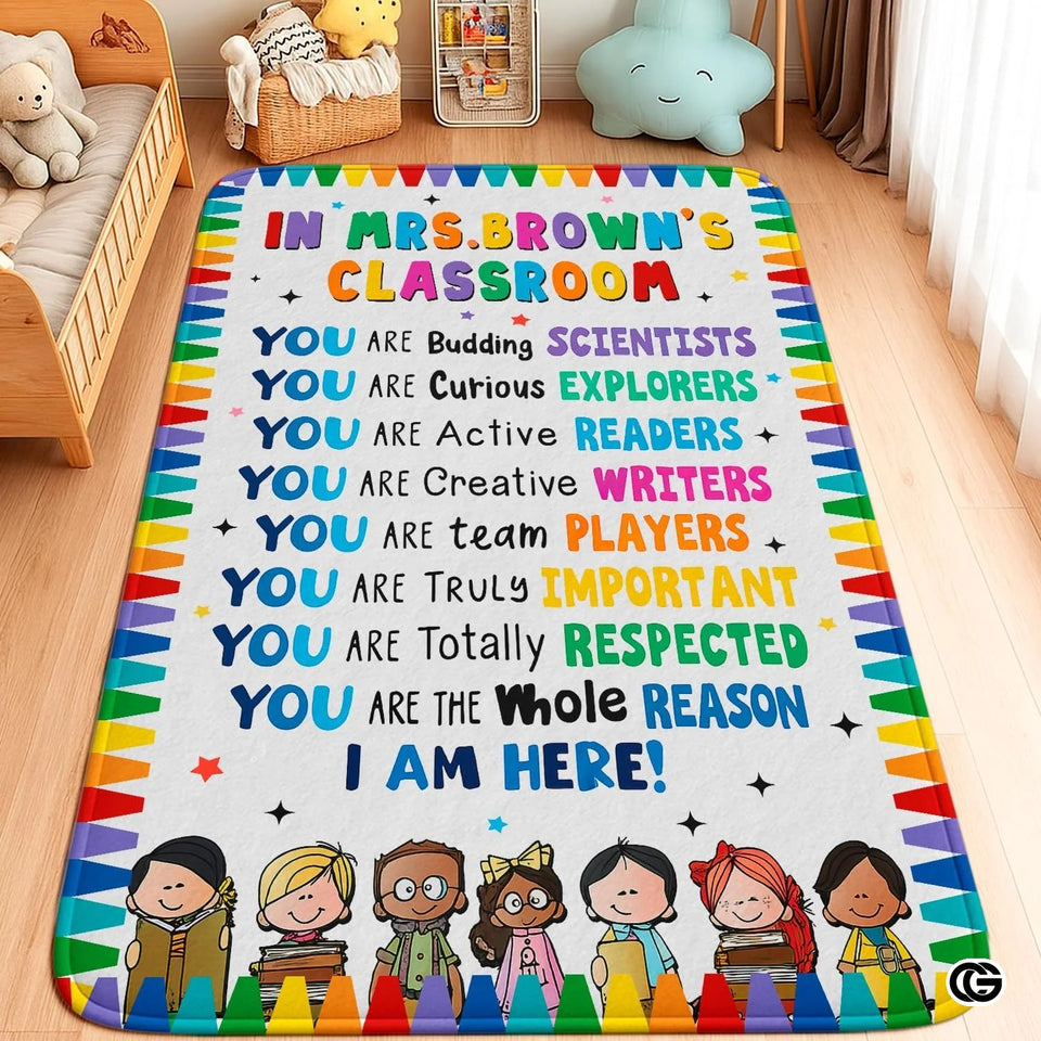 Personalized Welcome Doormat with Family Name and Address