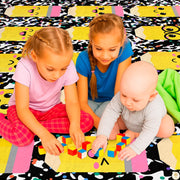 Custom Spanish ABC Classroom Rug for Playroom and School