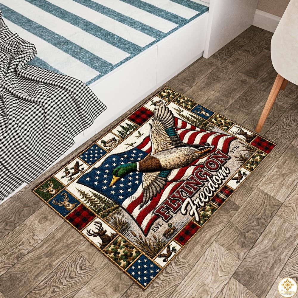 Personalized Hunting Doormat