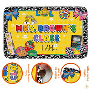 Personalized Welcome Doormat with Family Name and Address