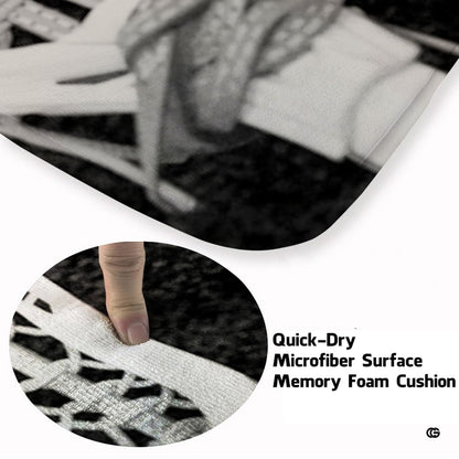 Detailed graphic print showing lacrosse ball trapped in mesh pocket motif. - thumbnail image 8 of 9