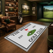 Custom Golf Area Rug