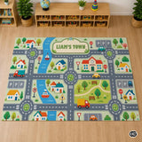 Personalized Welcome Doormat with Family Name and Address