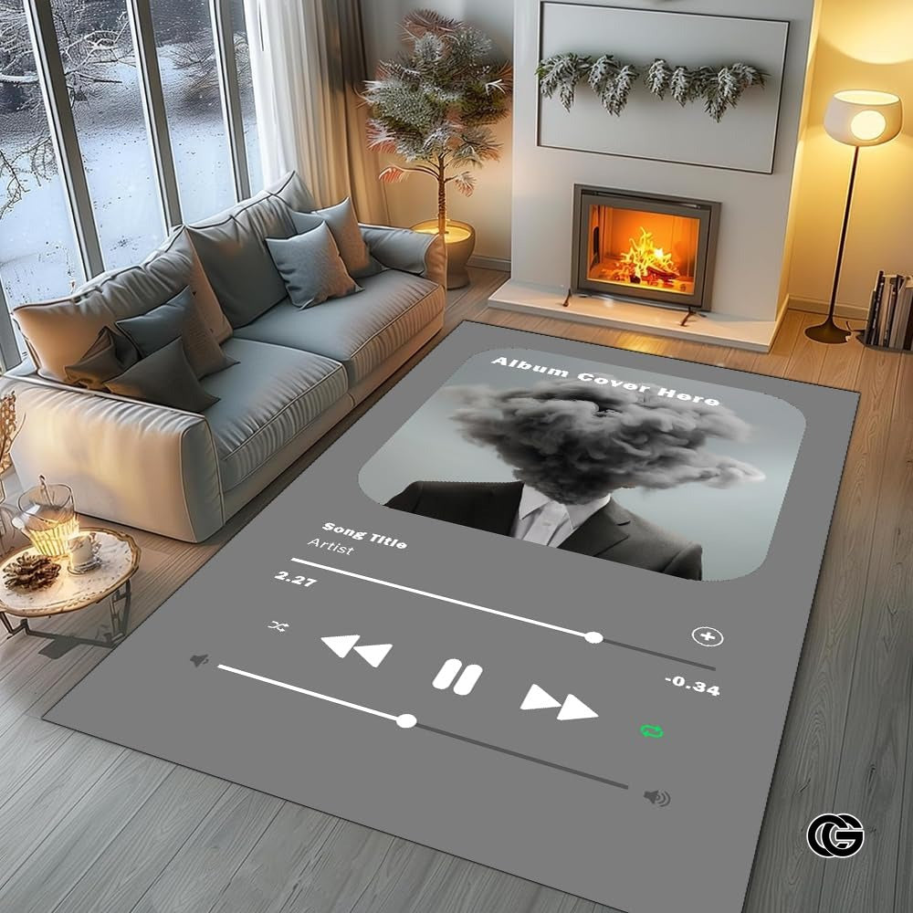 Personalized Welcome Mat with Album Cover and Photo - Custom Your Photo Rug 9