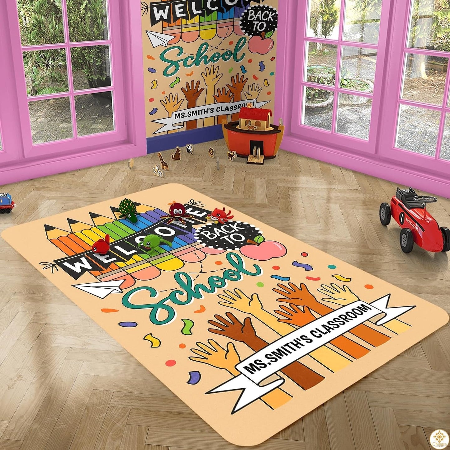 Mental Health Classroom Area Rug