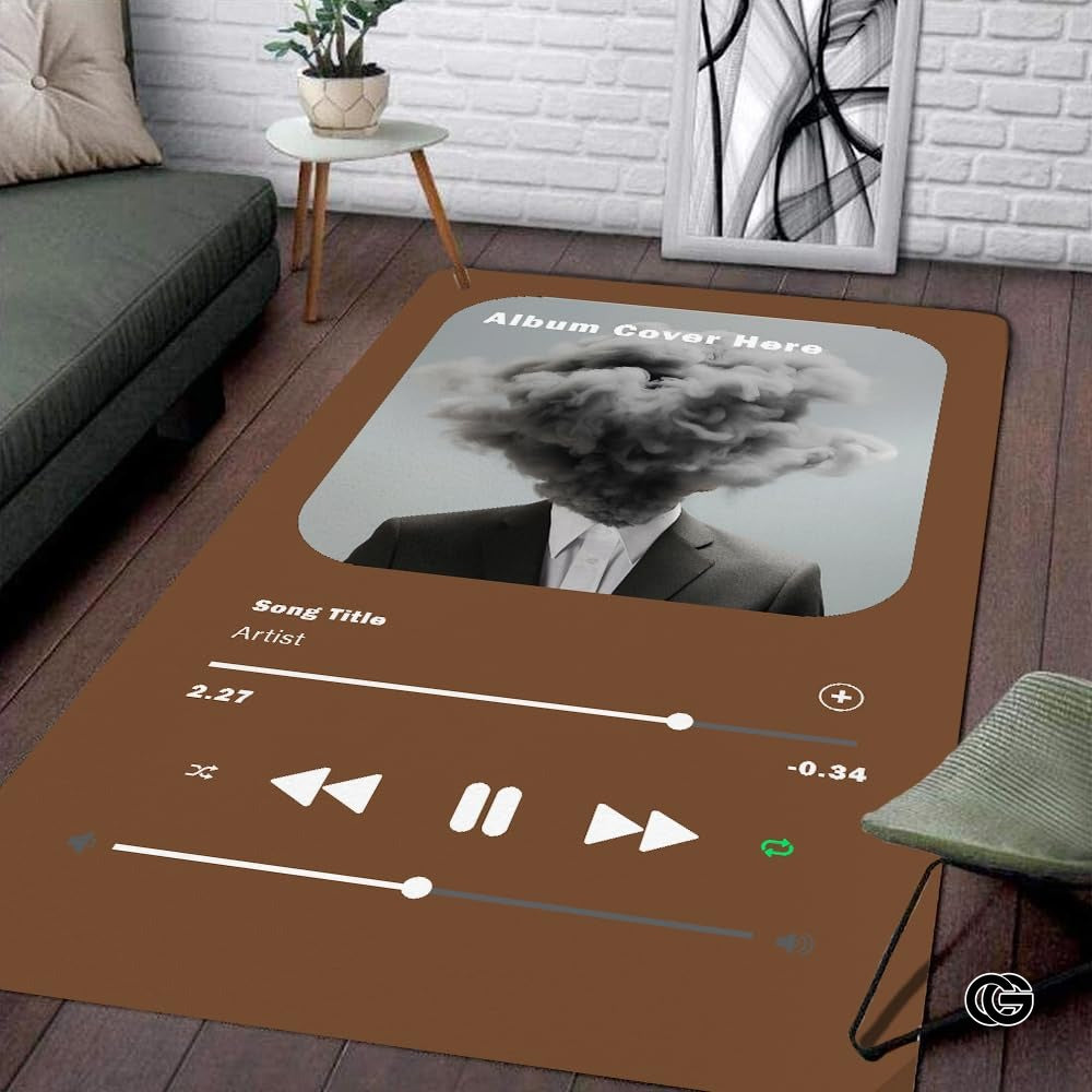 Personalized Welcome Doormat with Family Name and Address - Custom Your Photo Rug
