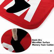 Close view of the crisp athletic numerals and graphic block styling on the sports anime slam dunk rug. - thumbnail image 3 of 7