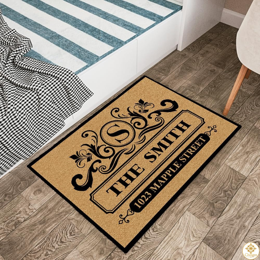 Custom Monogram Doormat