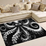 Custom Octopus Welcome Mat for Entryway and Living Room