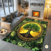 Custom Celtic Tree of Life Welcome Mat for Front Door - Tree-ds07