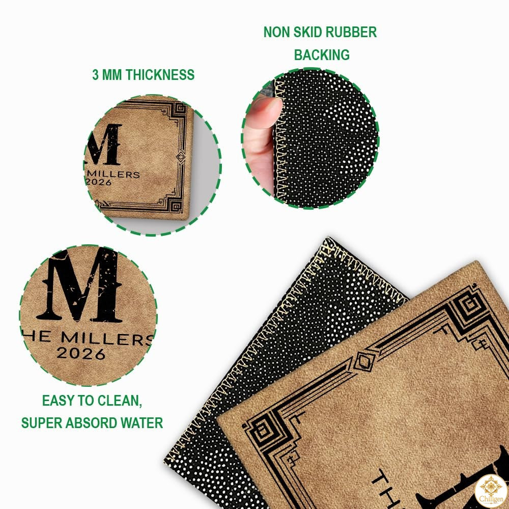 Custom Monogram Doormat