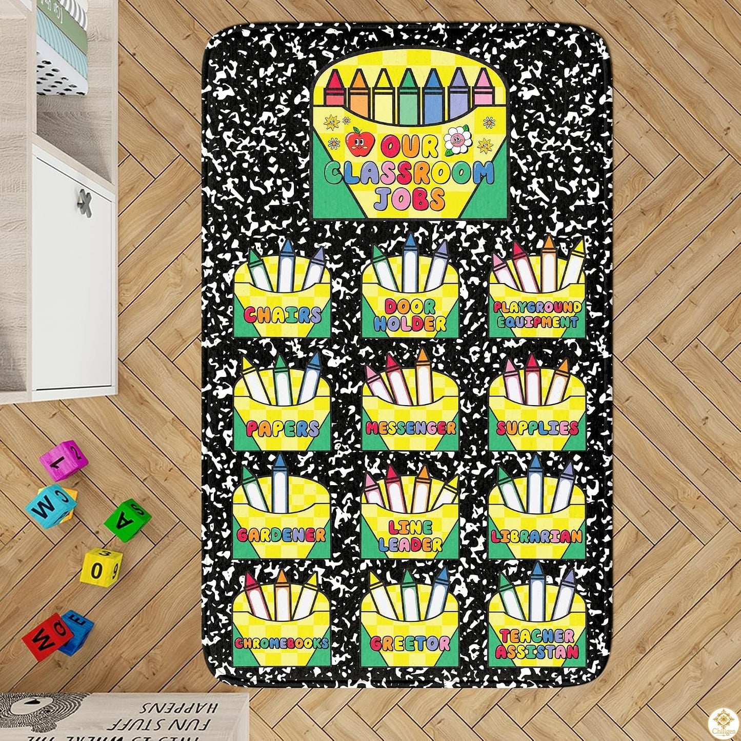 Mental Health Classroom Area Rug