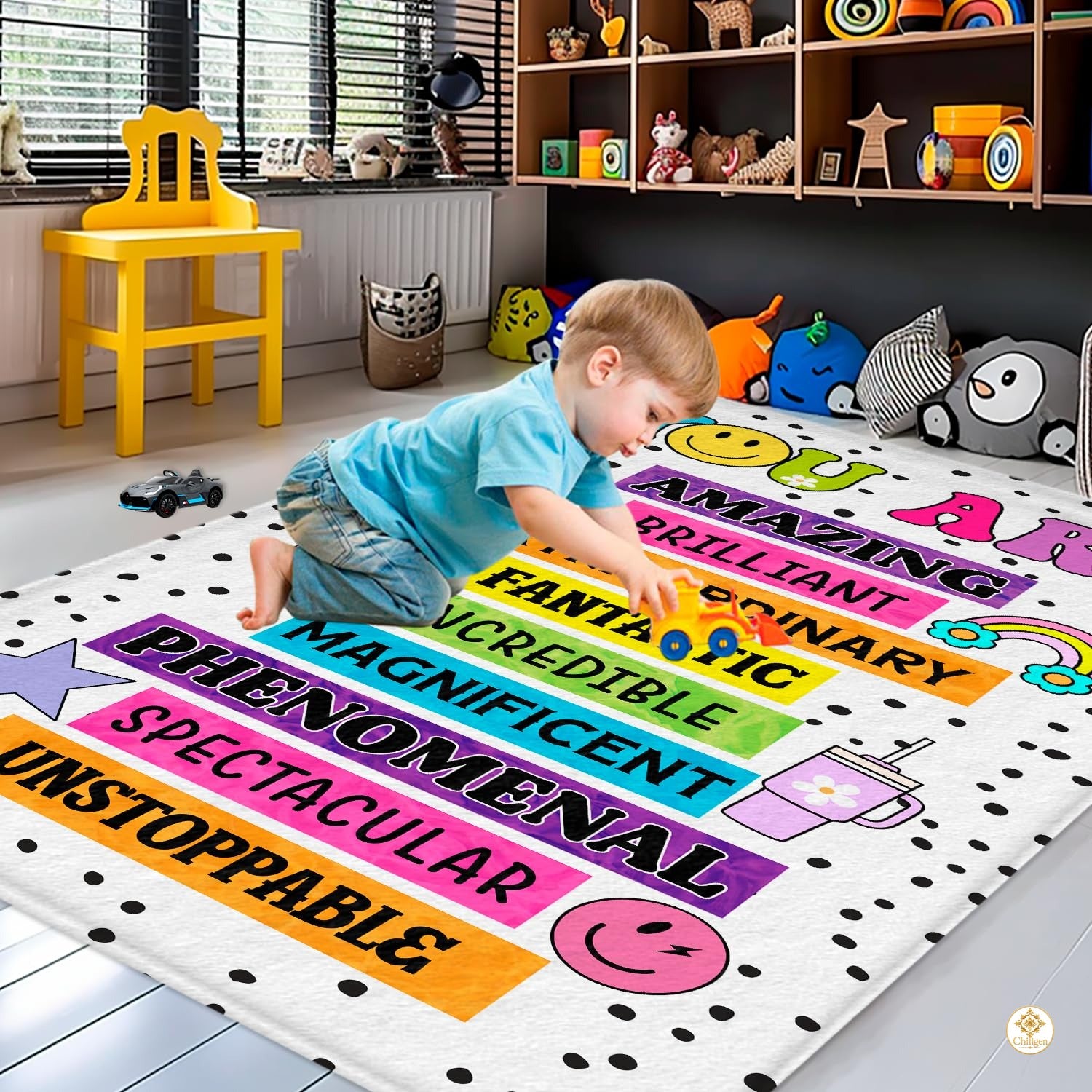 Personalized Welcome Doormat with Family Name and Address