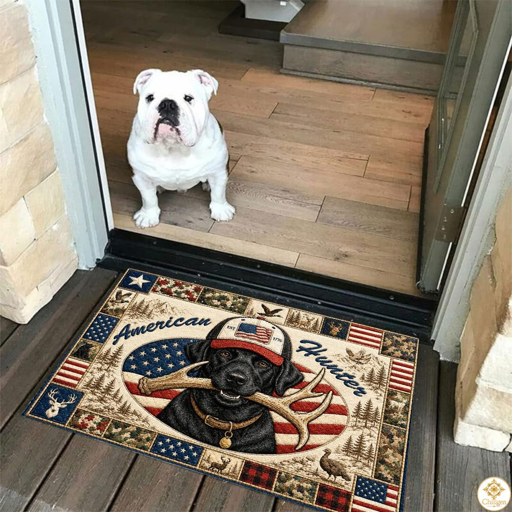 Personalized Hunting Doormat