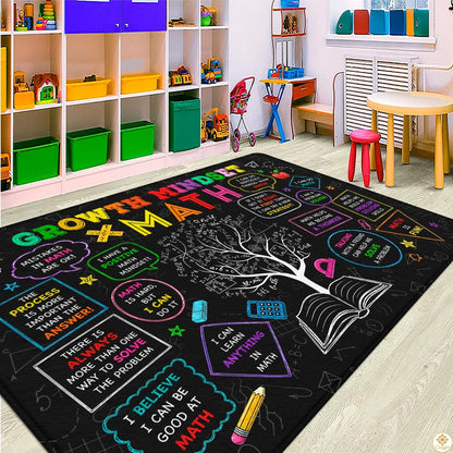 Custom Math Area Rug