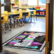Custom Classroom Welcome Mat for Teachers and School Entryway