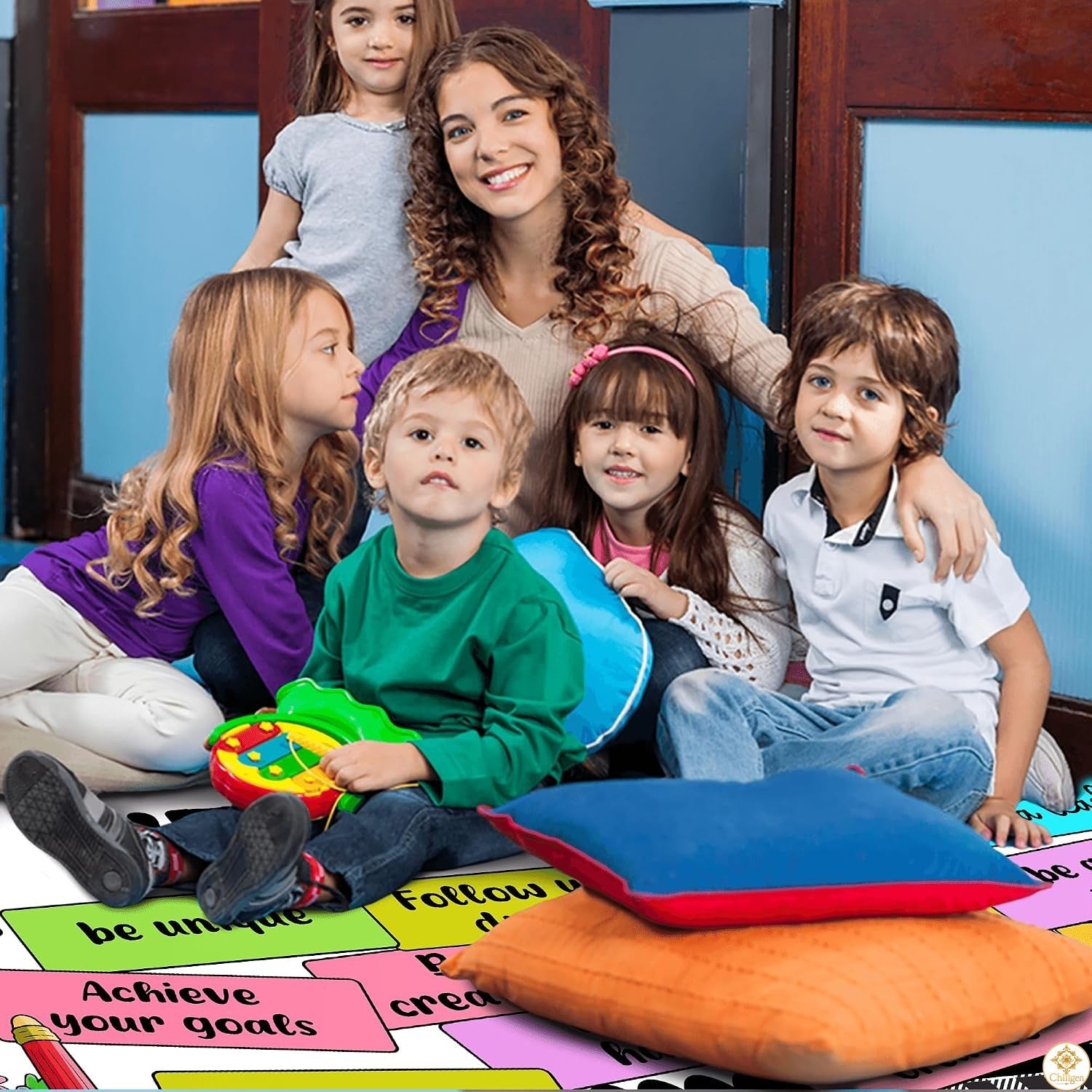 Mental Health Classroom Area Rug
