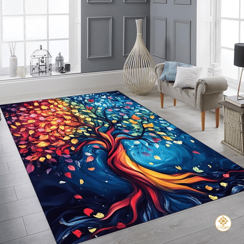 Custom Tree of Life Doormat with Celtic Design and Soft Mat