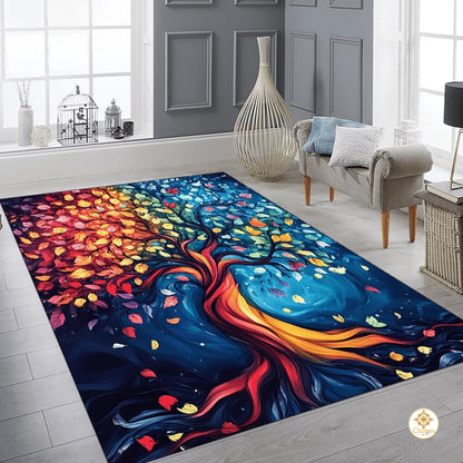 Custom Tree of Life Doormat with Celtic Design and Soft Mat