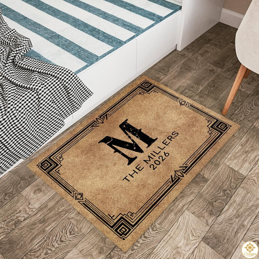 Custom Monogram Doormat