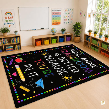 Personalized Welcome Doormat with Family Name and Address