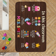 Teacher and students gathered around the affirmations rug during morning circle lessons - thumbnail image 5 of 8