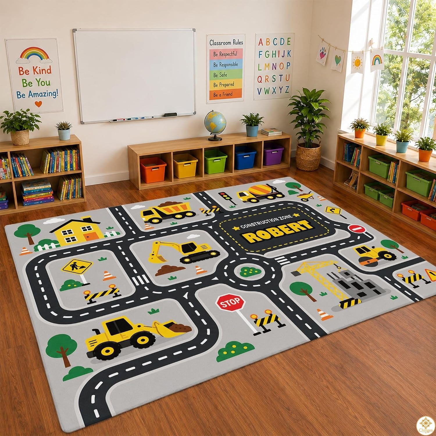 Personalized Welcome Doormat with Family Name and Address