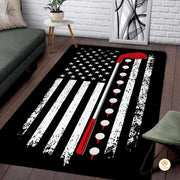 Custom Golf Area Rug with Non Slip Design and Low Pile