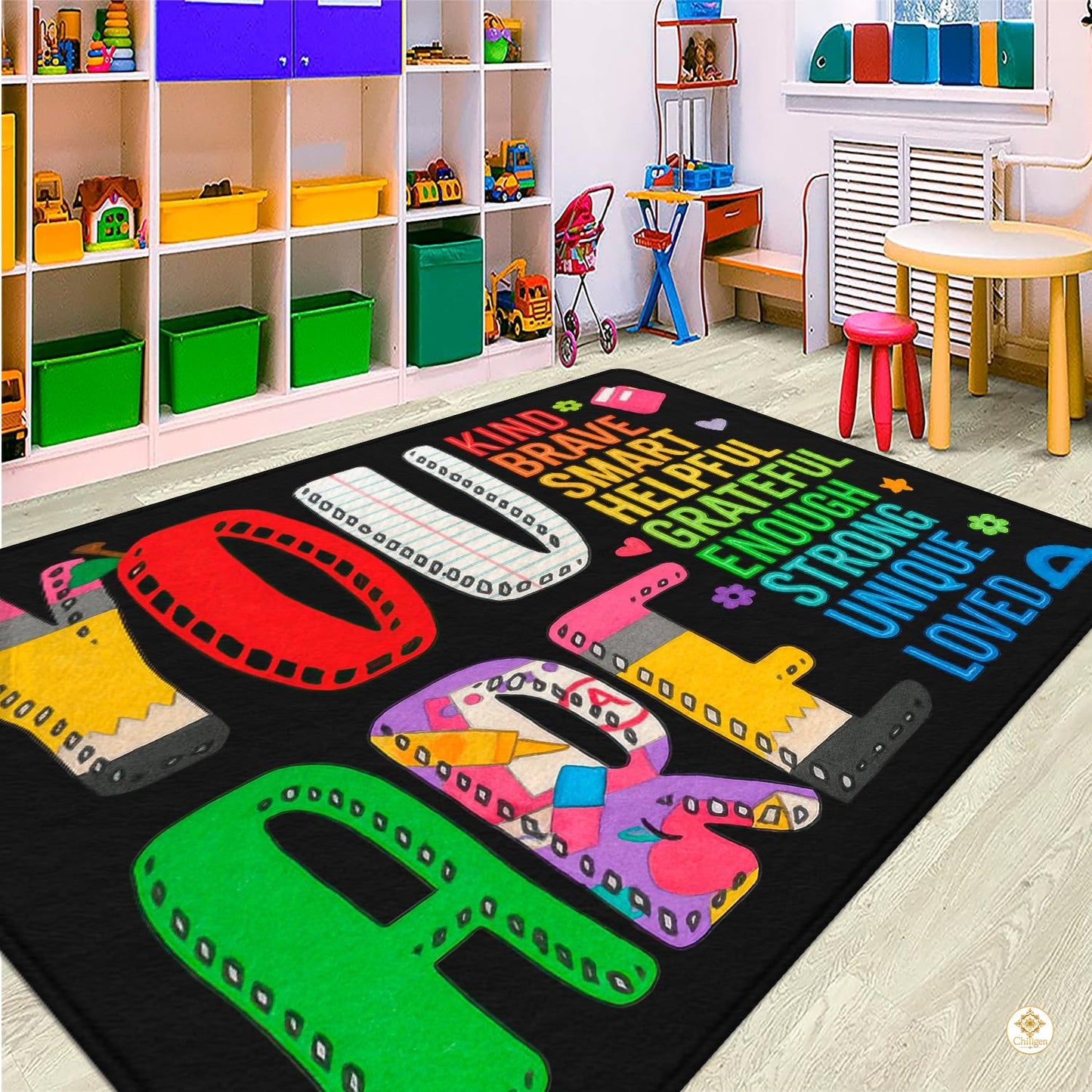 Personalized Welcome Doormat with Family Name and Address