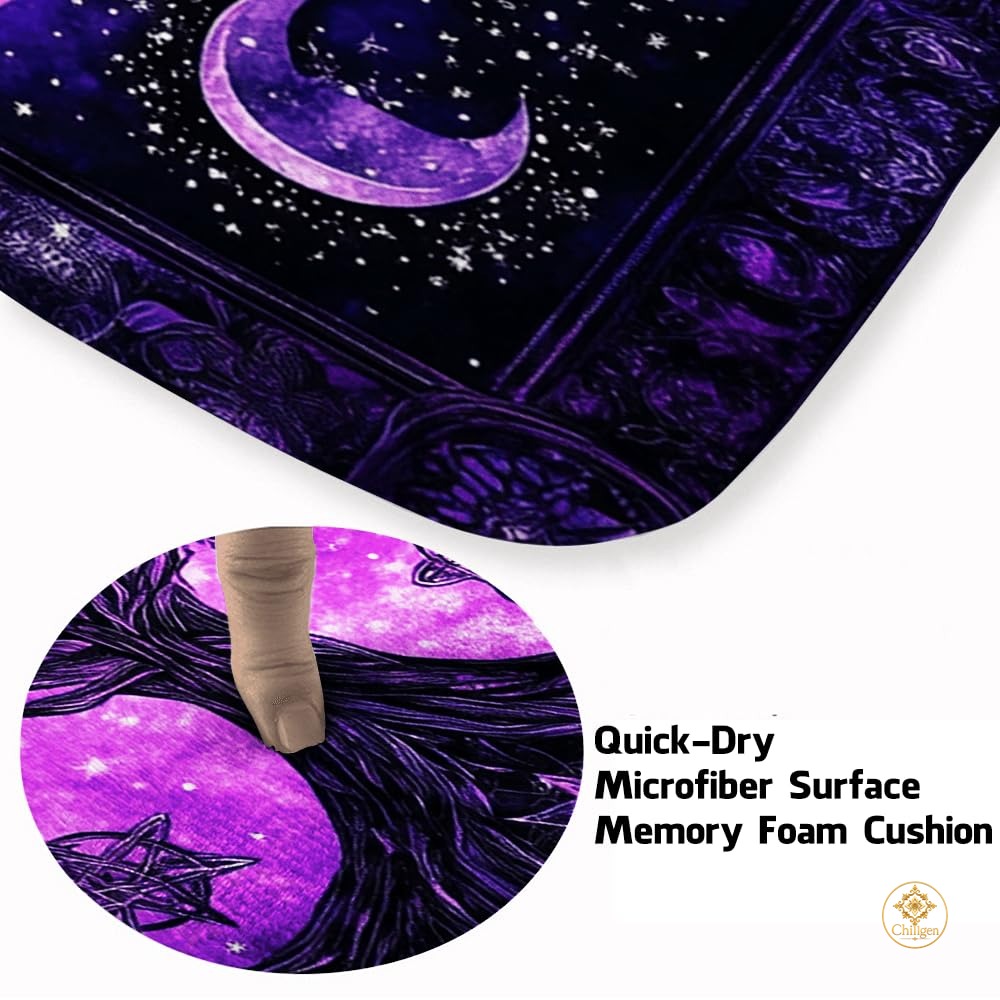 Custom Tree of Life Doormat with Celtic Pattern and Non Slip Backing