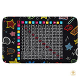 Custom Mathematics Education Rug for Classroom and Playroom
