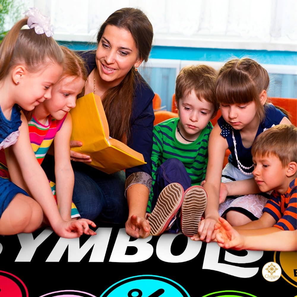 Custom Mathematics Education Rug for Classroom and Playroom
