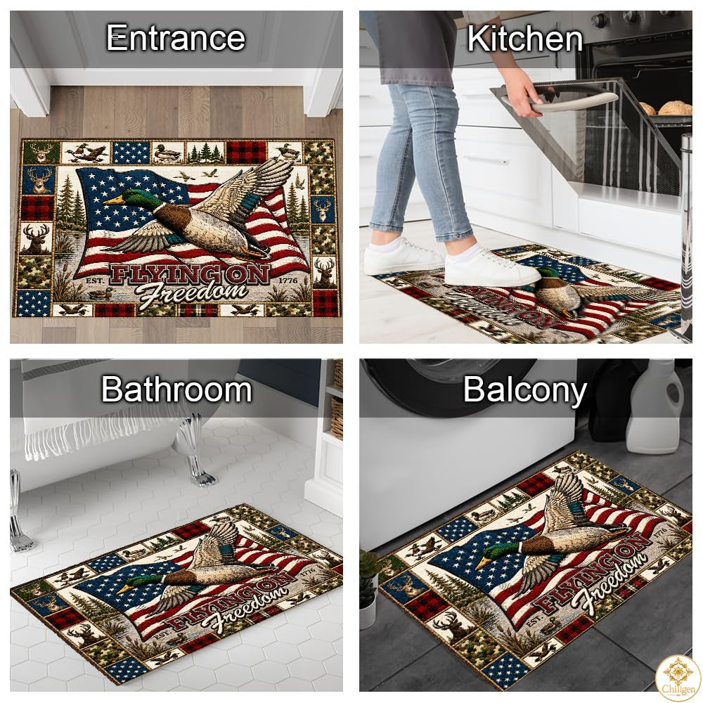 Personalized Hunting Doormat